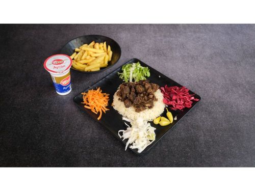 Ciğerli Pilav Menü