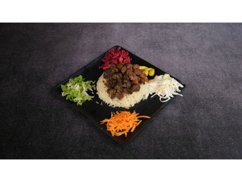 Kavurmalı Ciğerli Karışık Pilav