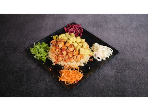 Tavuk Soteli Köri Soslu Tavuklu Karışık Pilav